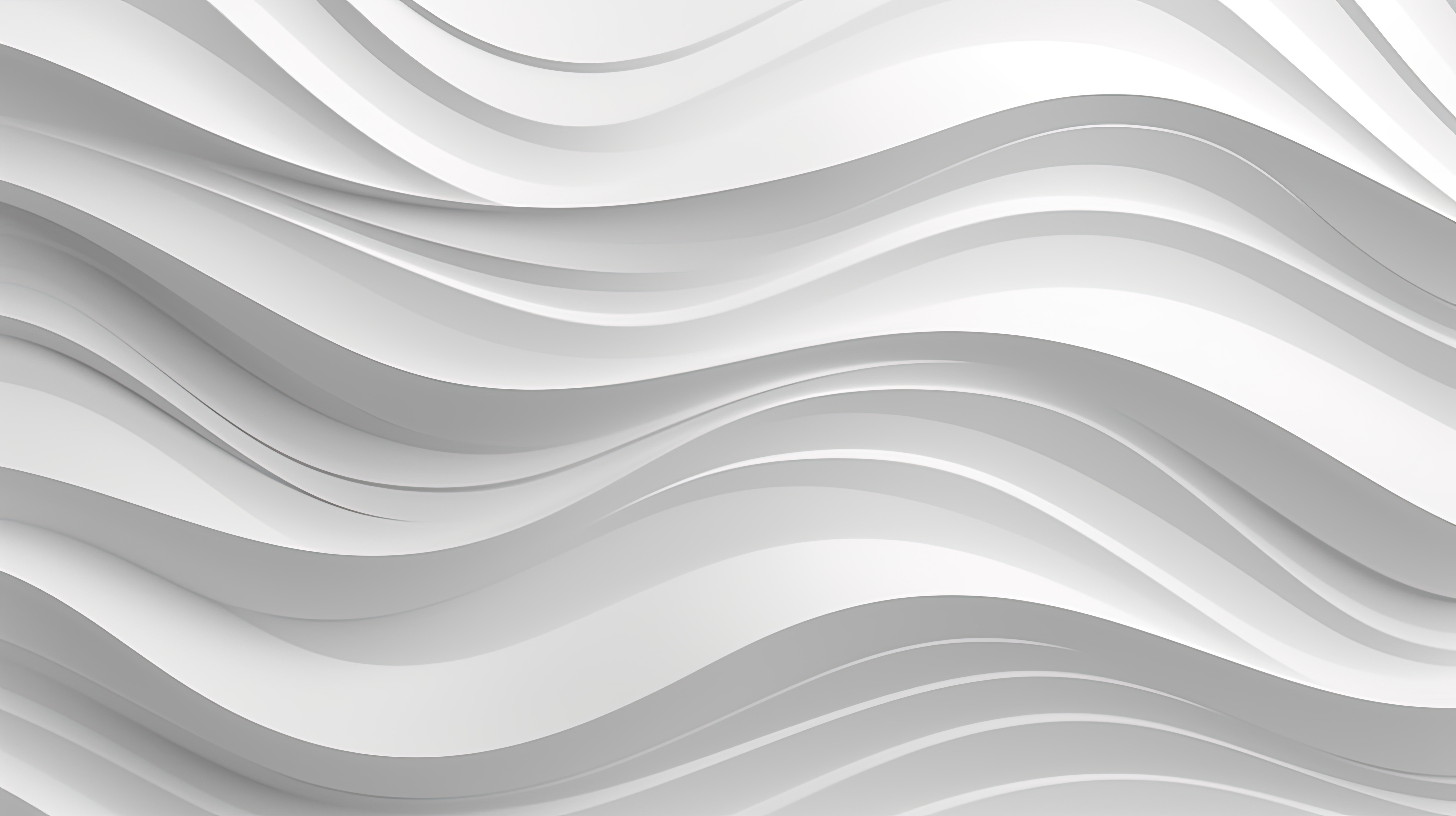 Abstract soft white background with waves textured