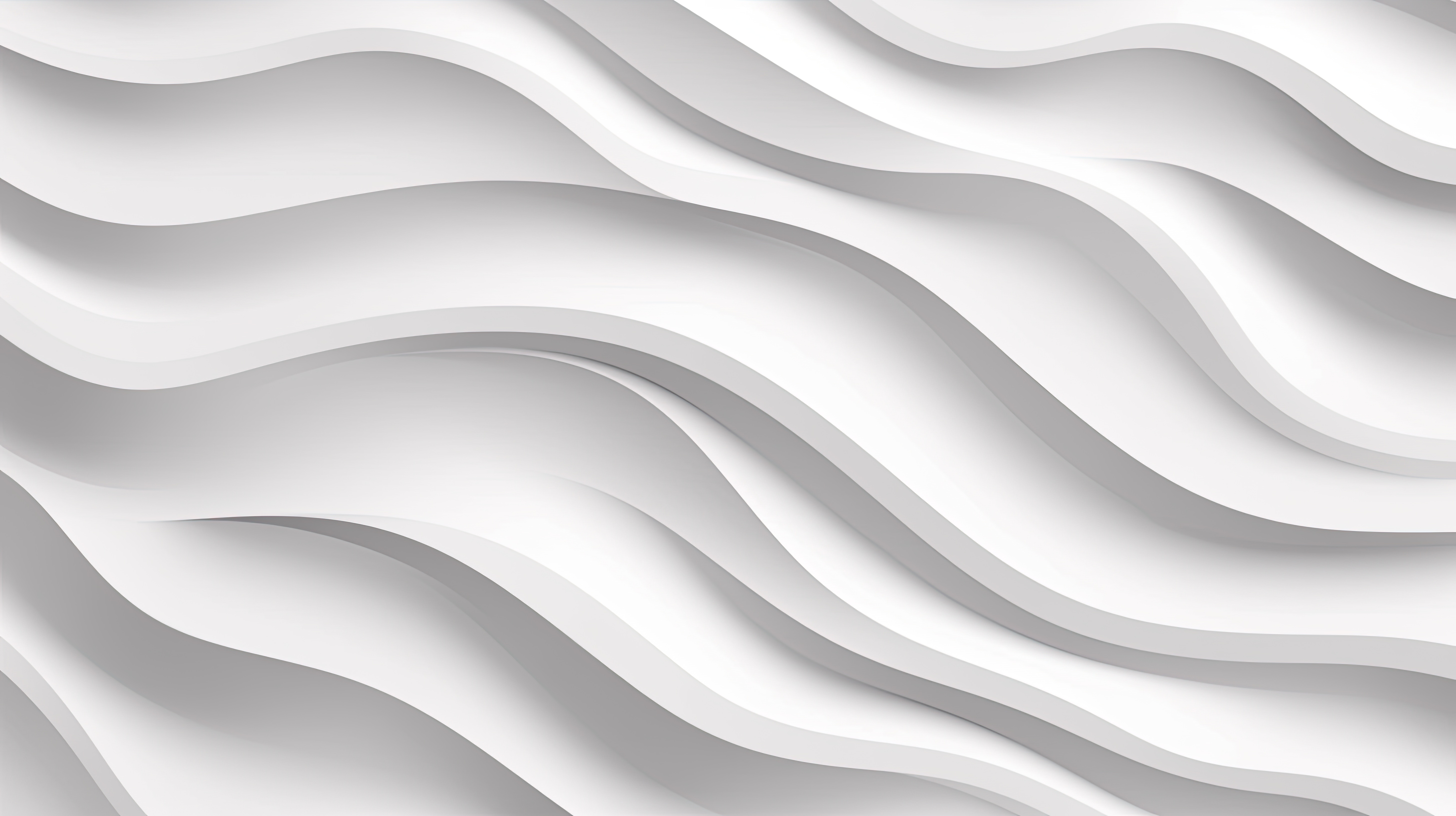 Abstract soft white background with waves textured