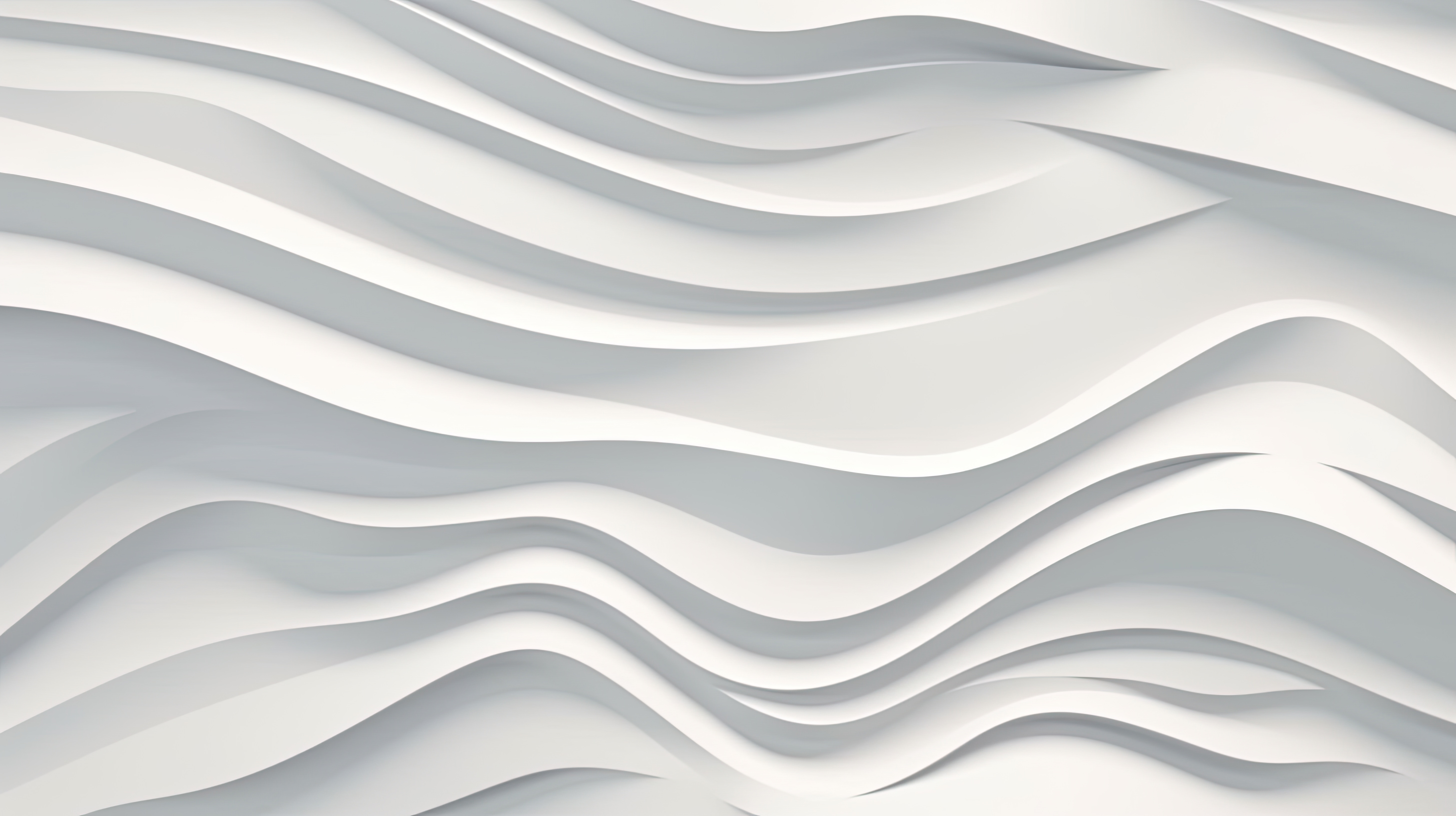 Abstract soft white background with waves textured