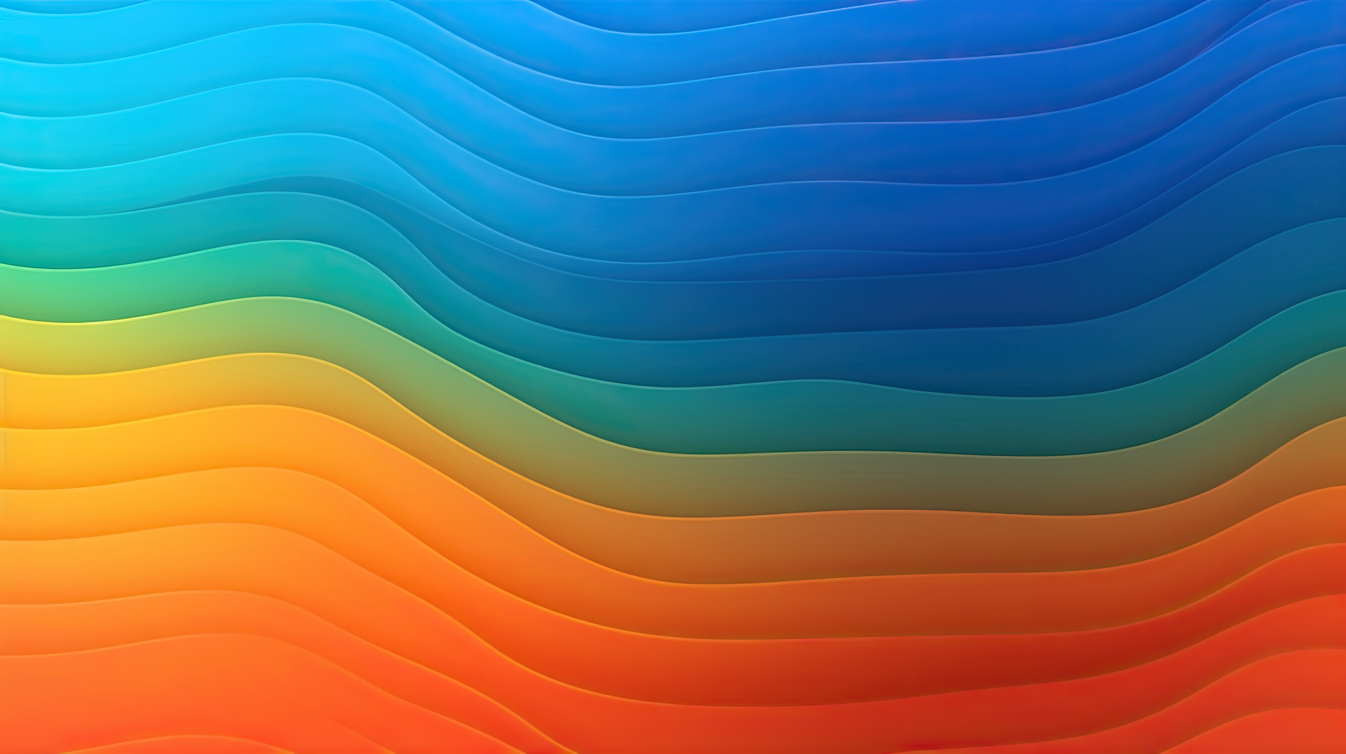 Beautiful colorful abstract waves, gradient background