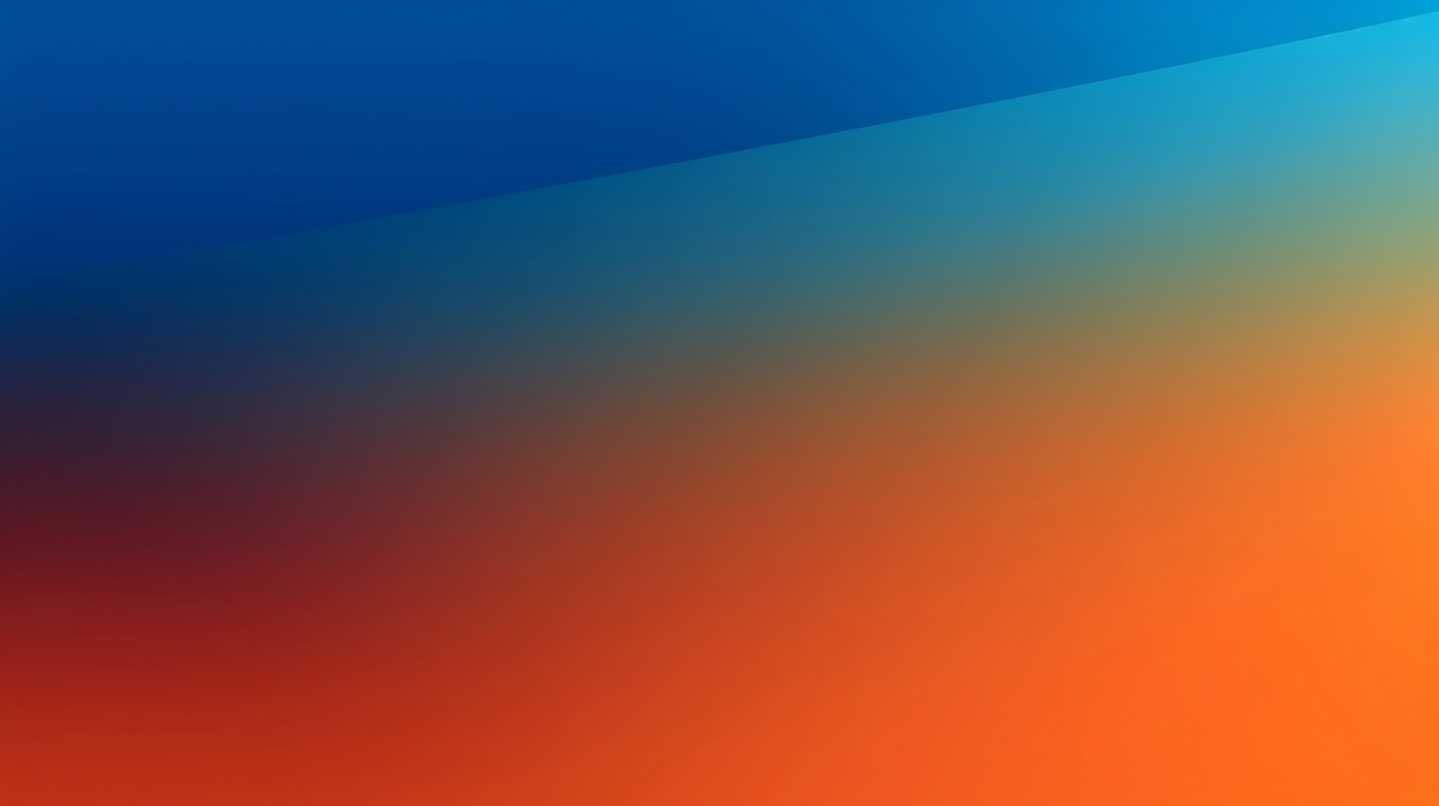 Orange and blue  gradient background