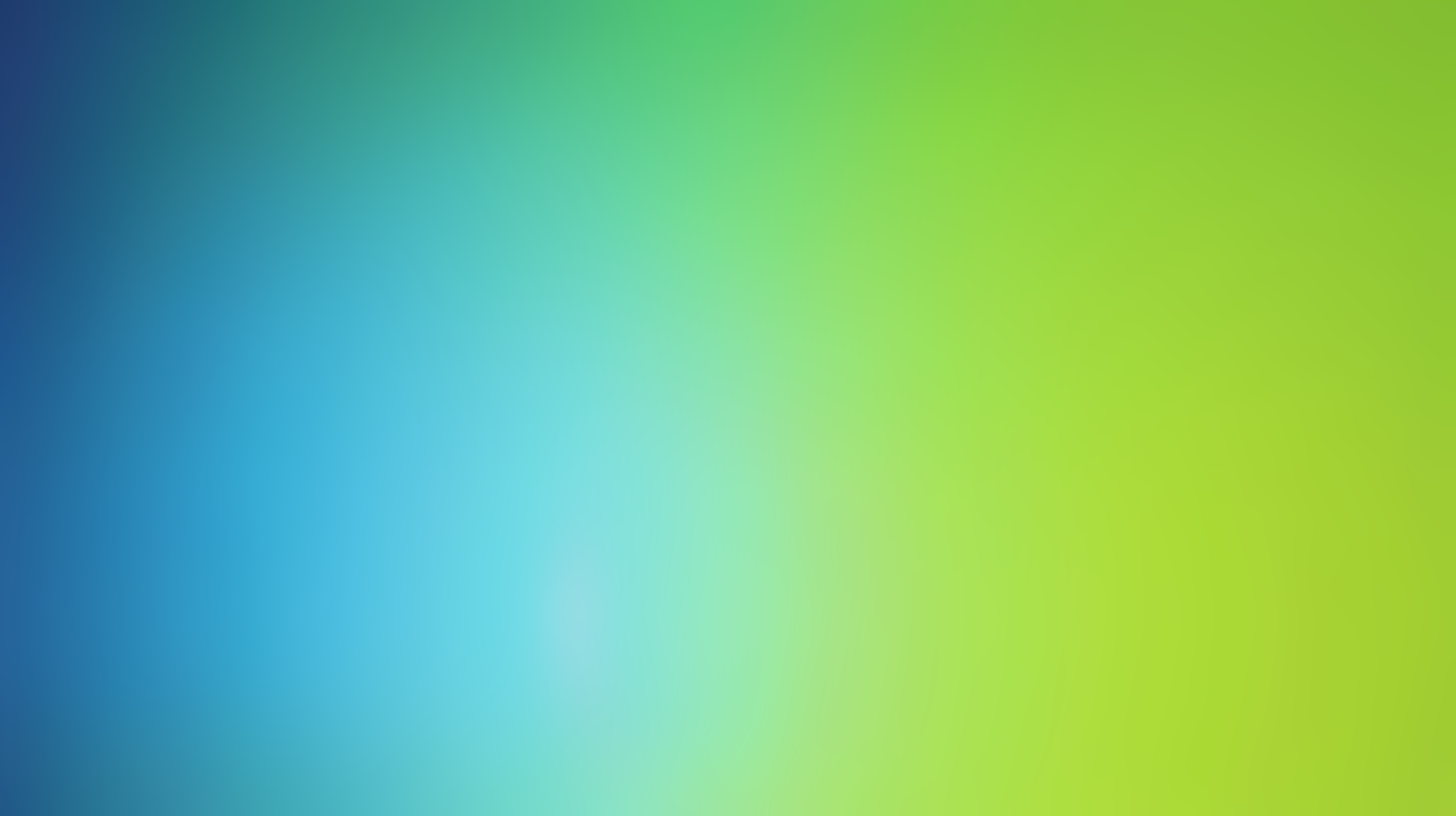 Blue cyan green gradient background