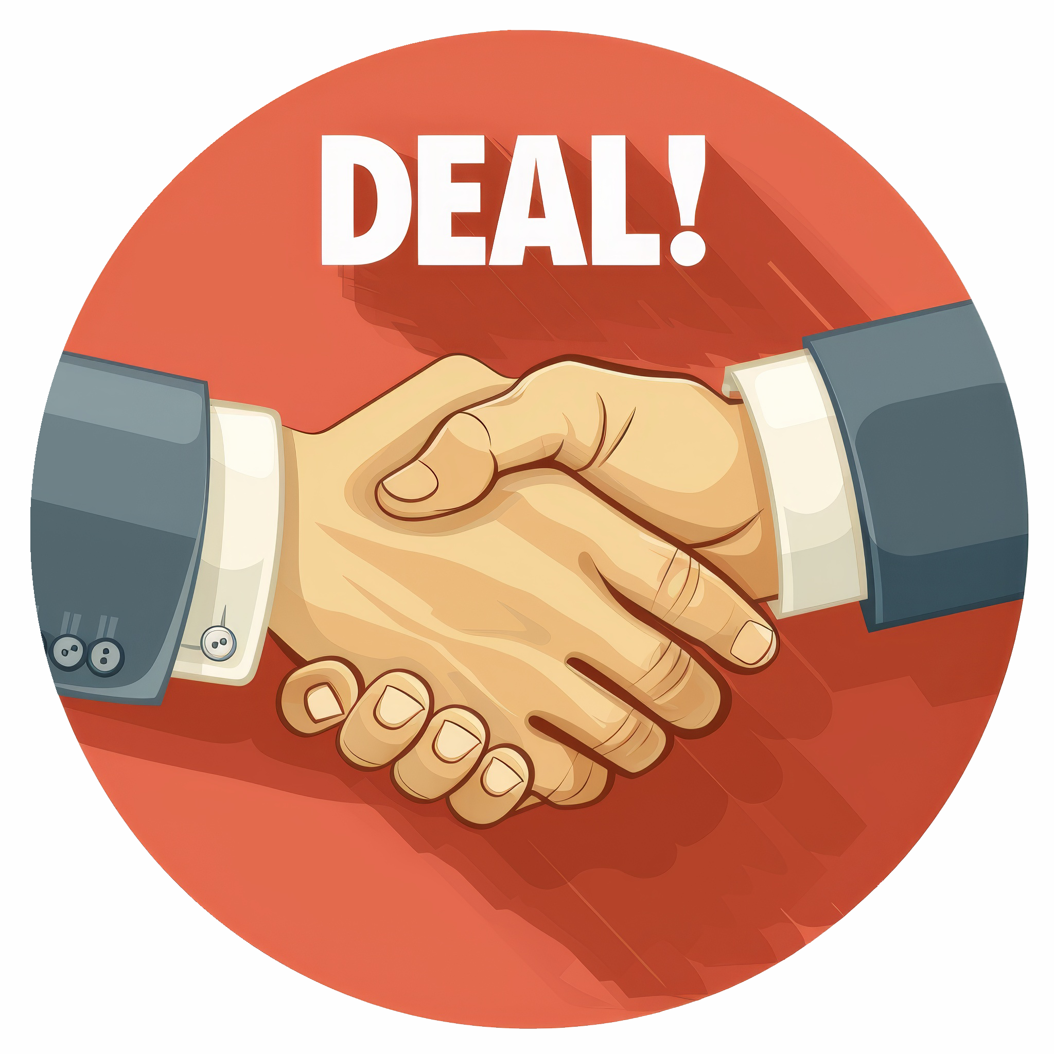 Business deal, Shaking hand as business agreement concept