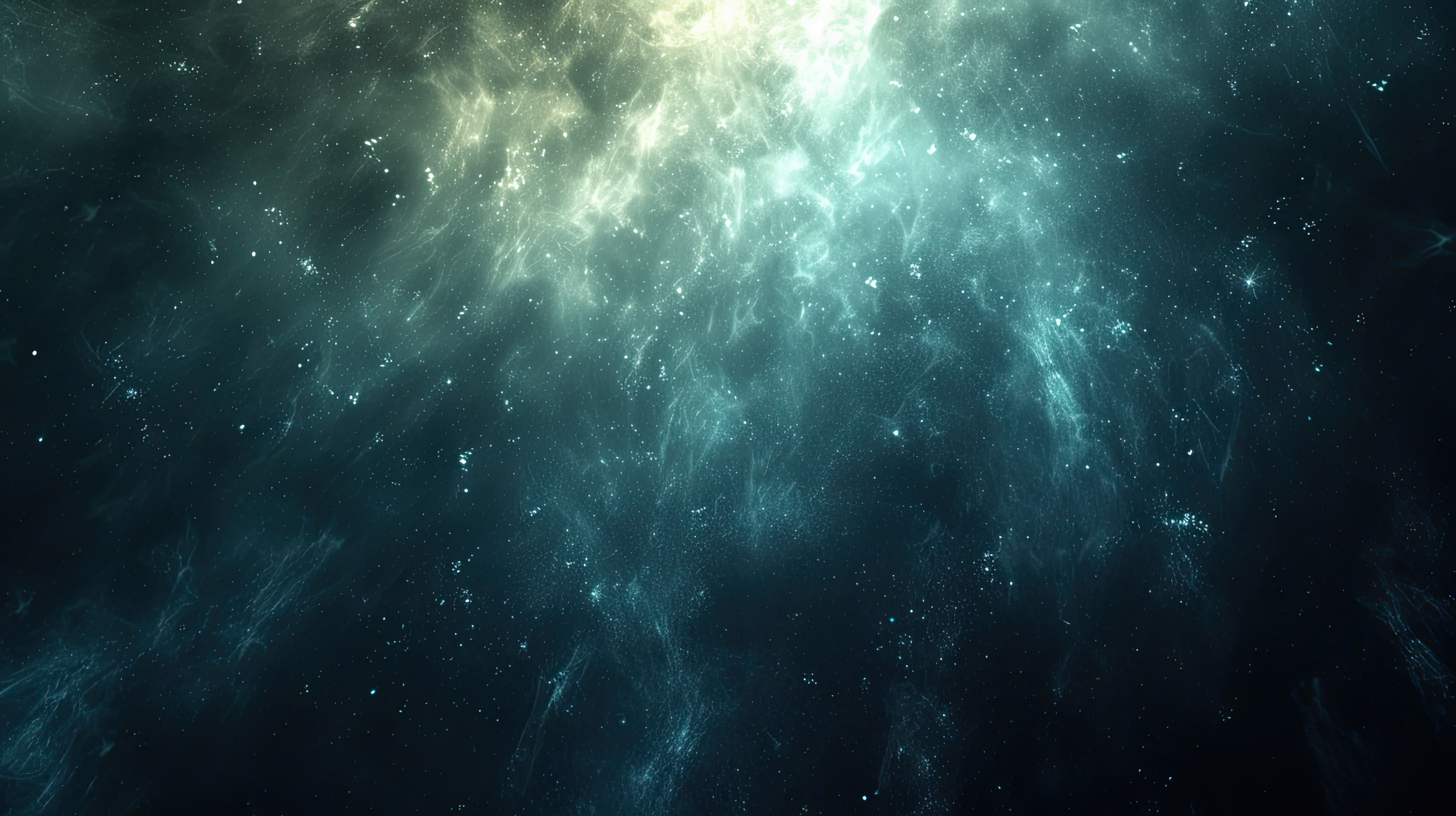 Dust particles and smoky background, Abstract background with particles in dark background