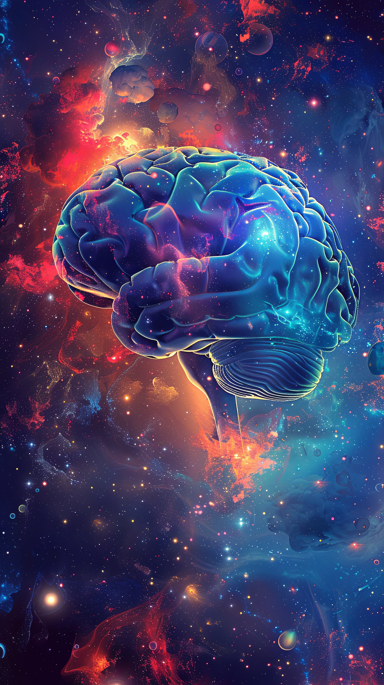 Human brain and cosmic energy in manifestation