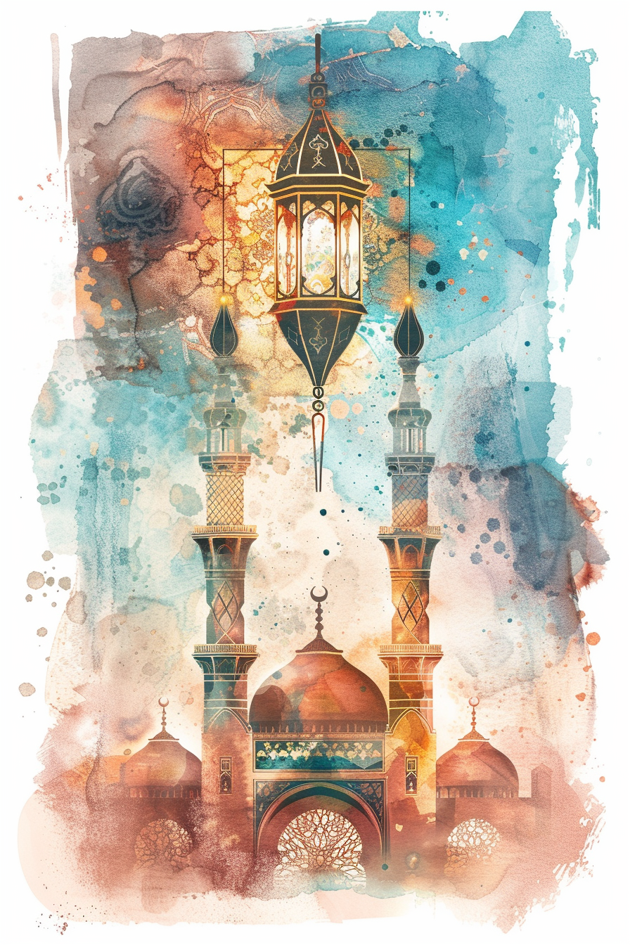 Ramadan kareem background illustration