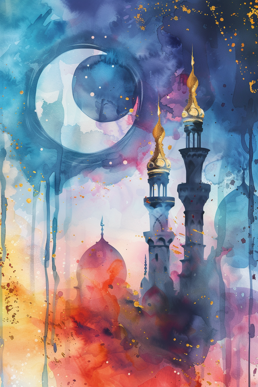 Ramadan kareem background illustration