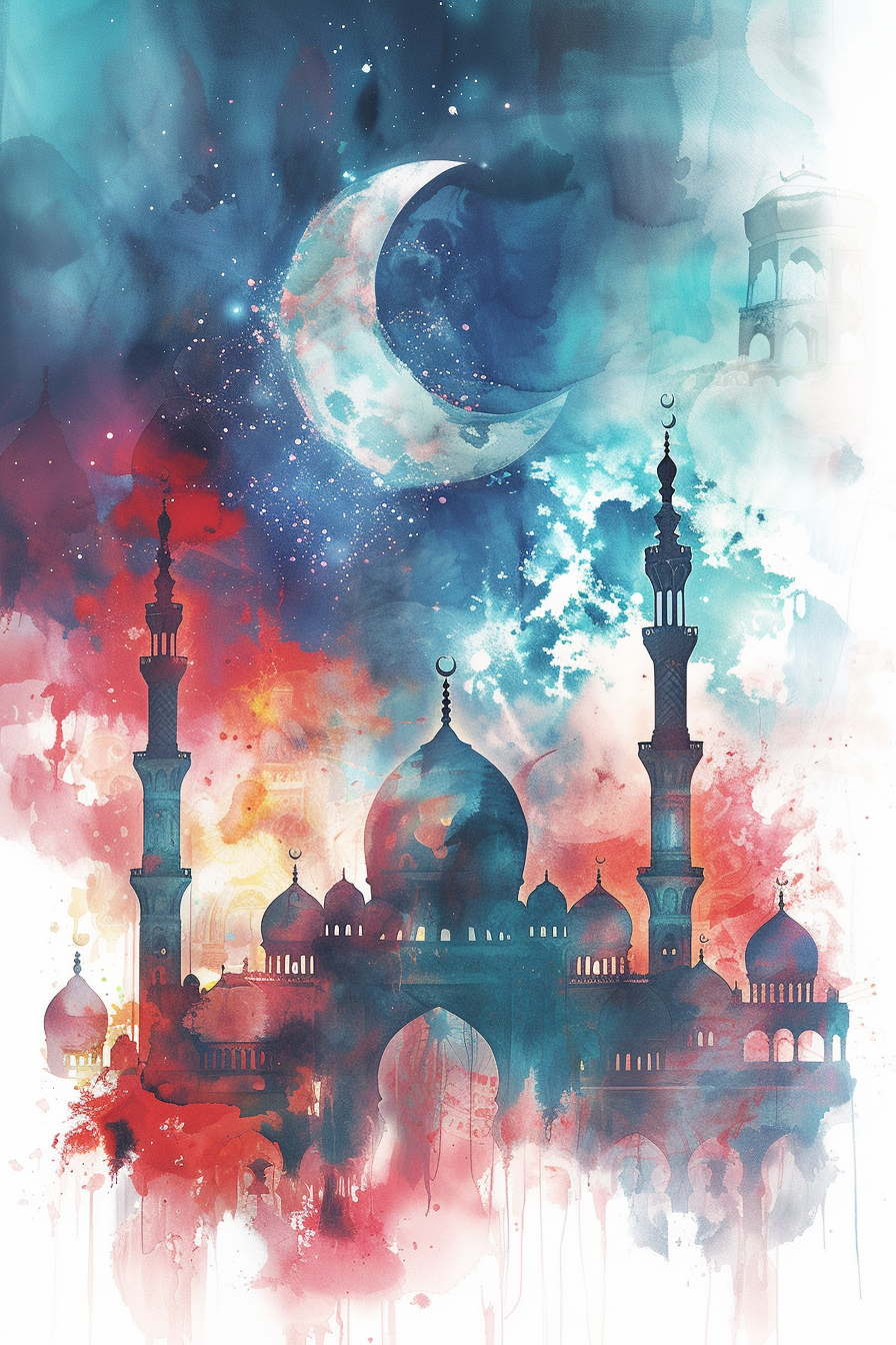 Ramadan kareem background illustration