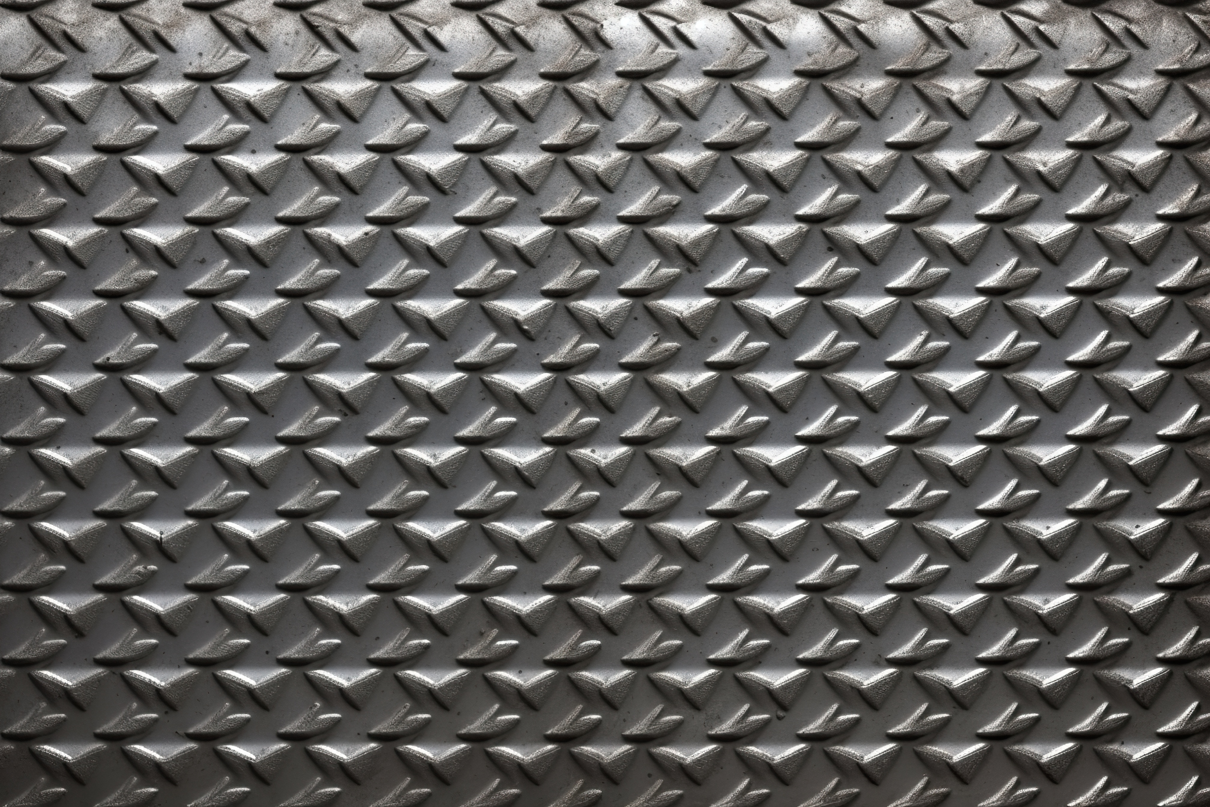 Diamond plate steel texture