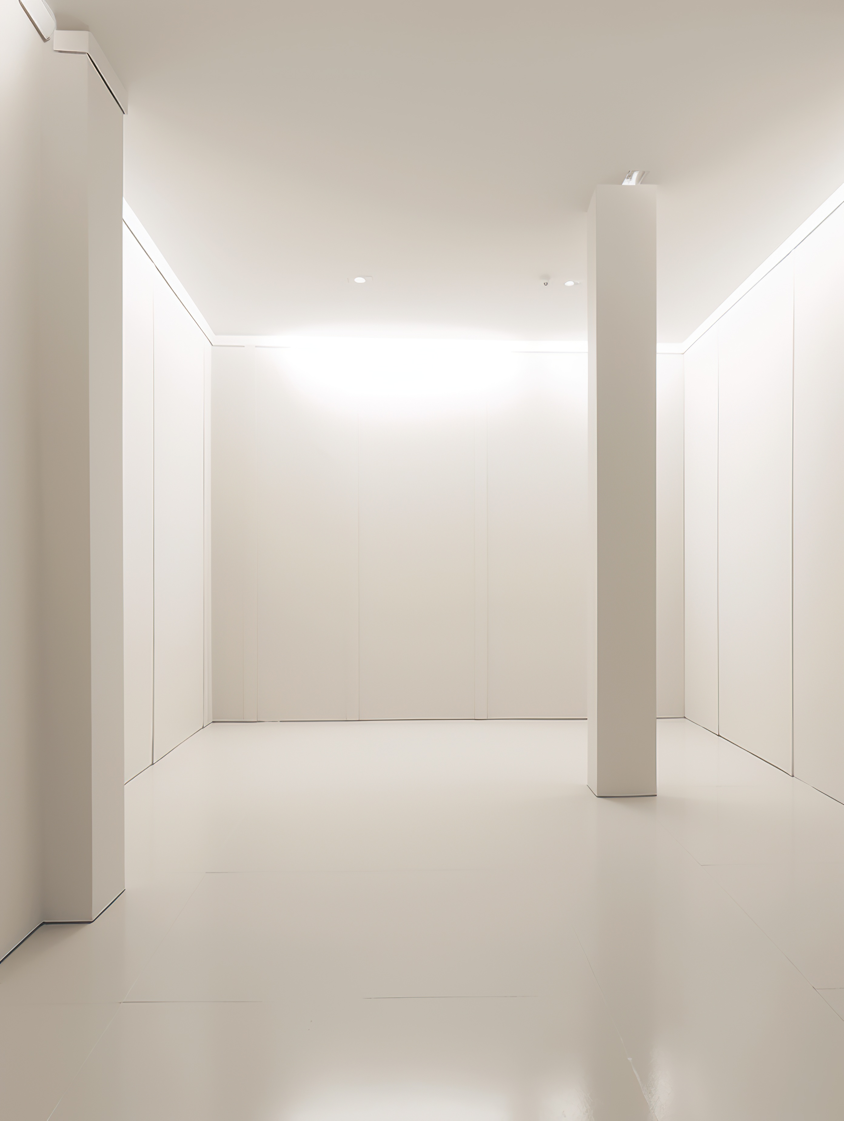 White empty room