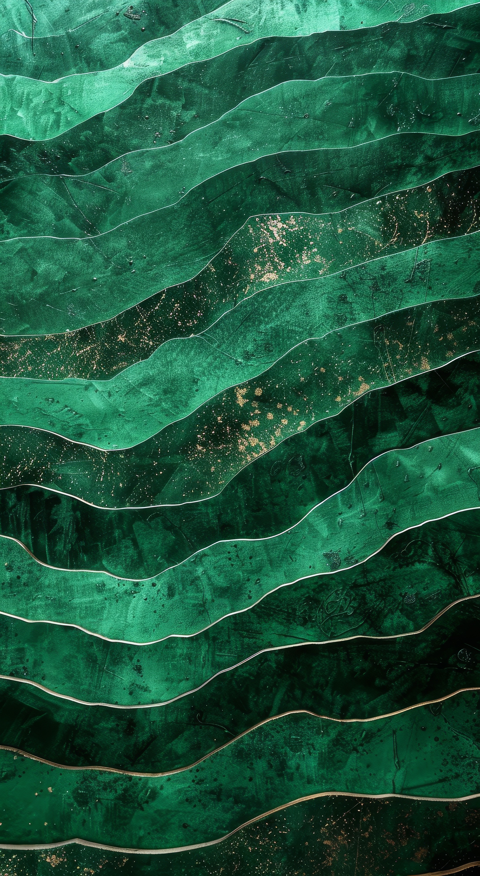 Abstract marble green background