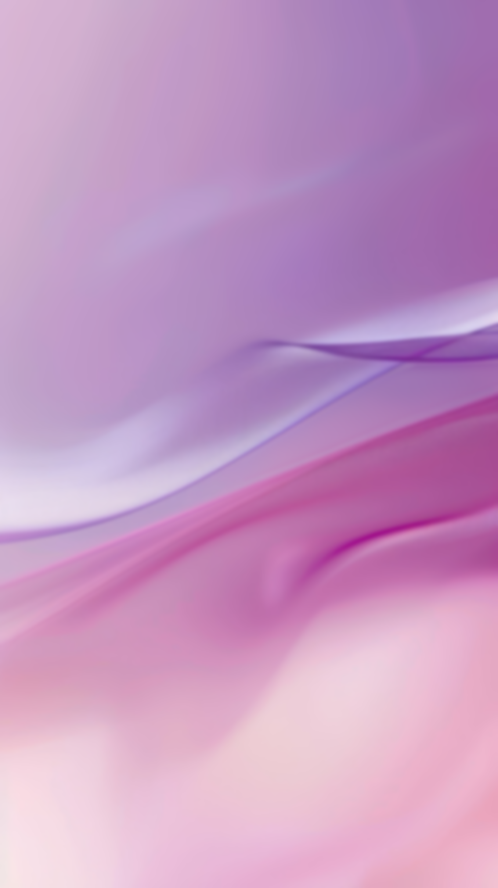 Abstract pink purple peach gradient background with falling waves