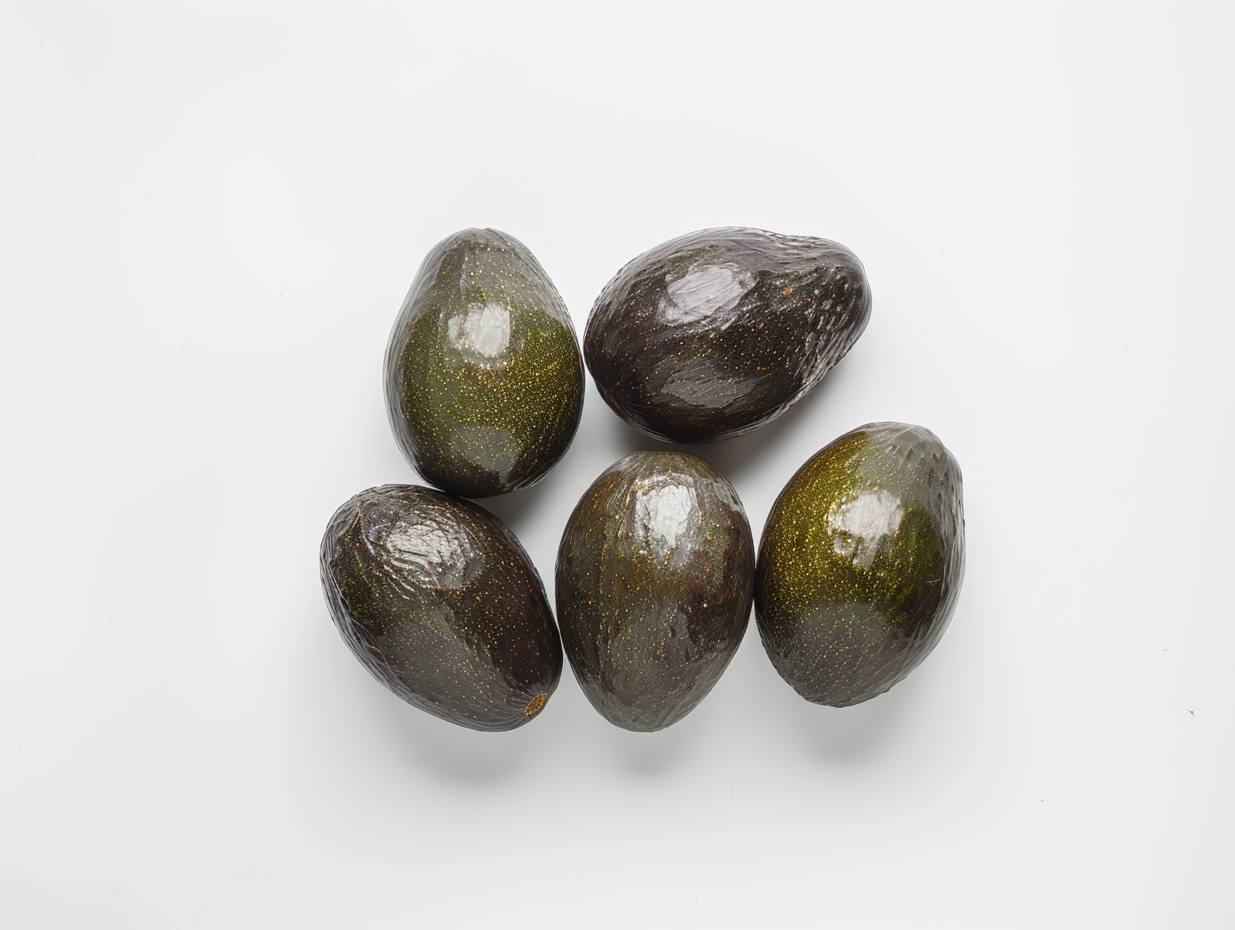 Avocado isolated on white background