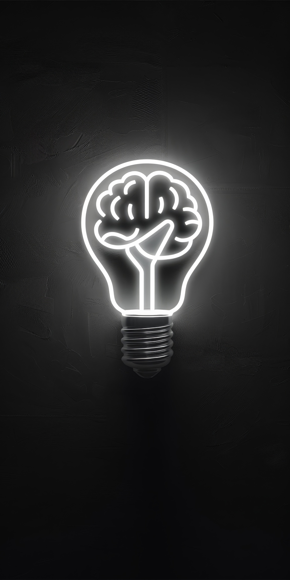 Conceptual image of light bulb and business strategy