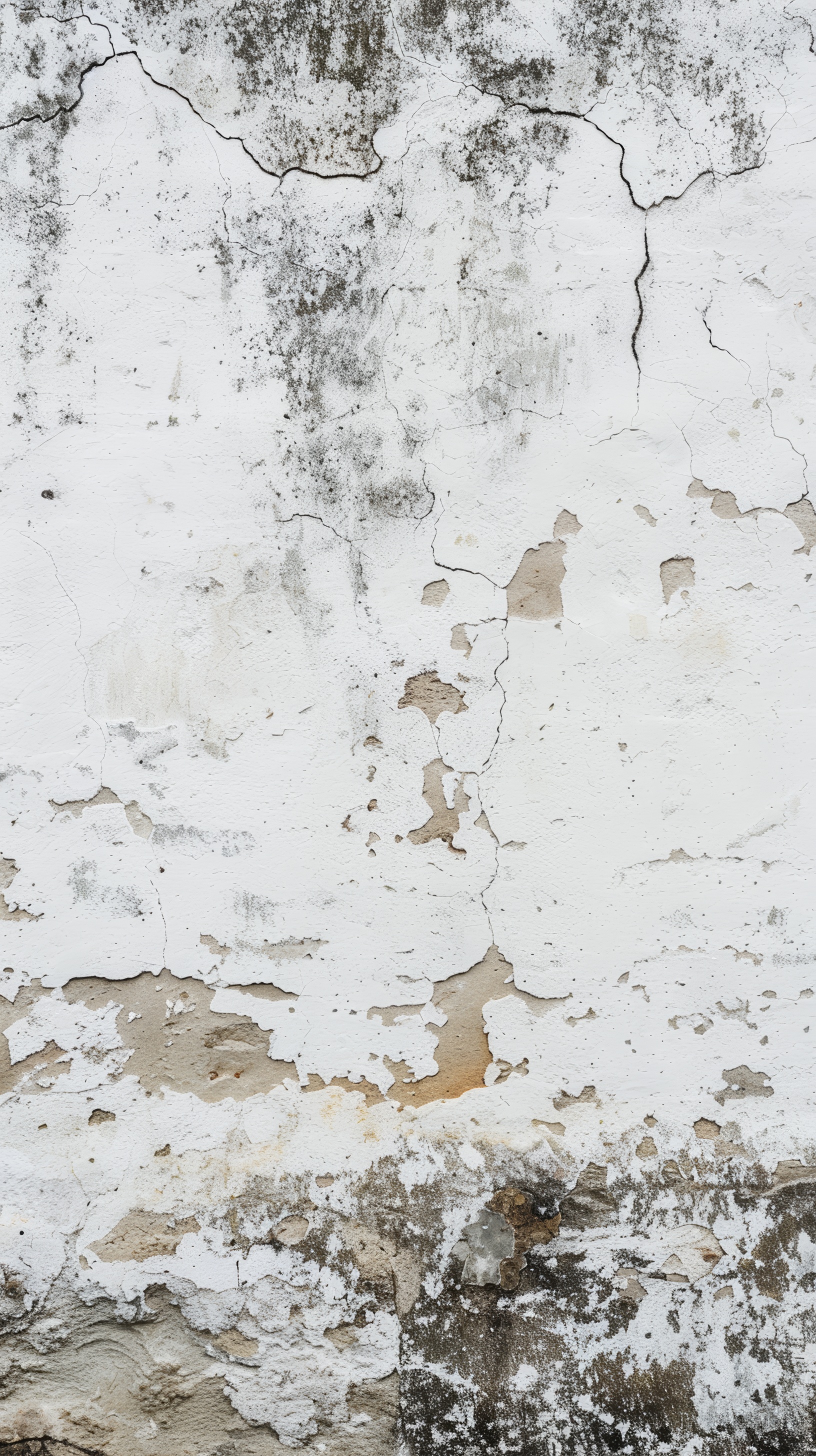 Dirty old white wall texture