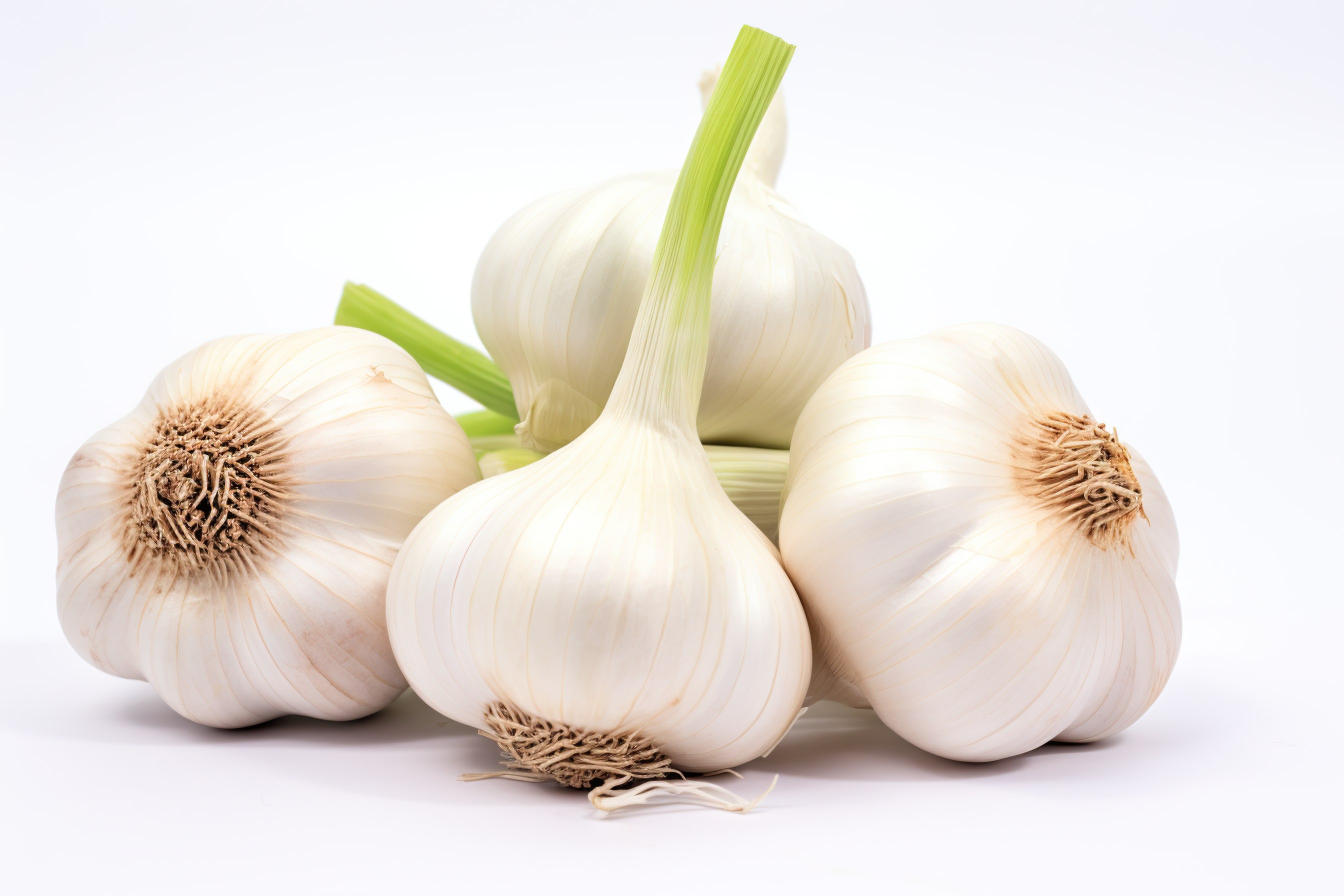 Garlic Isolated on white background