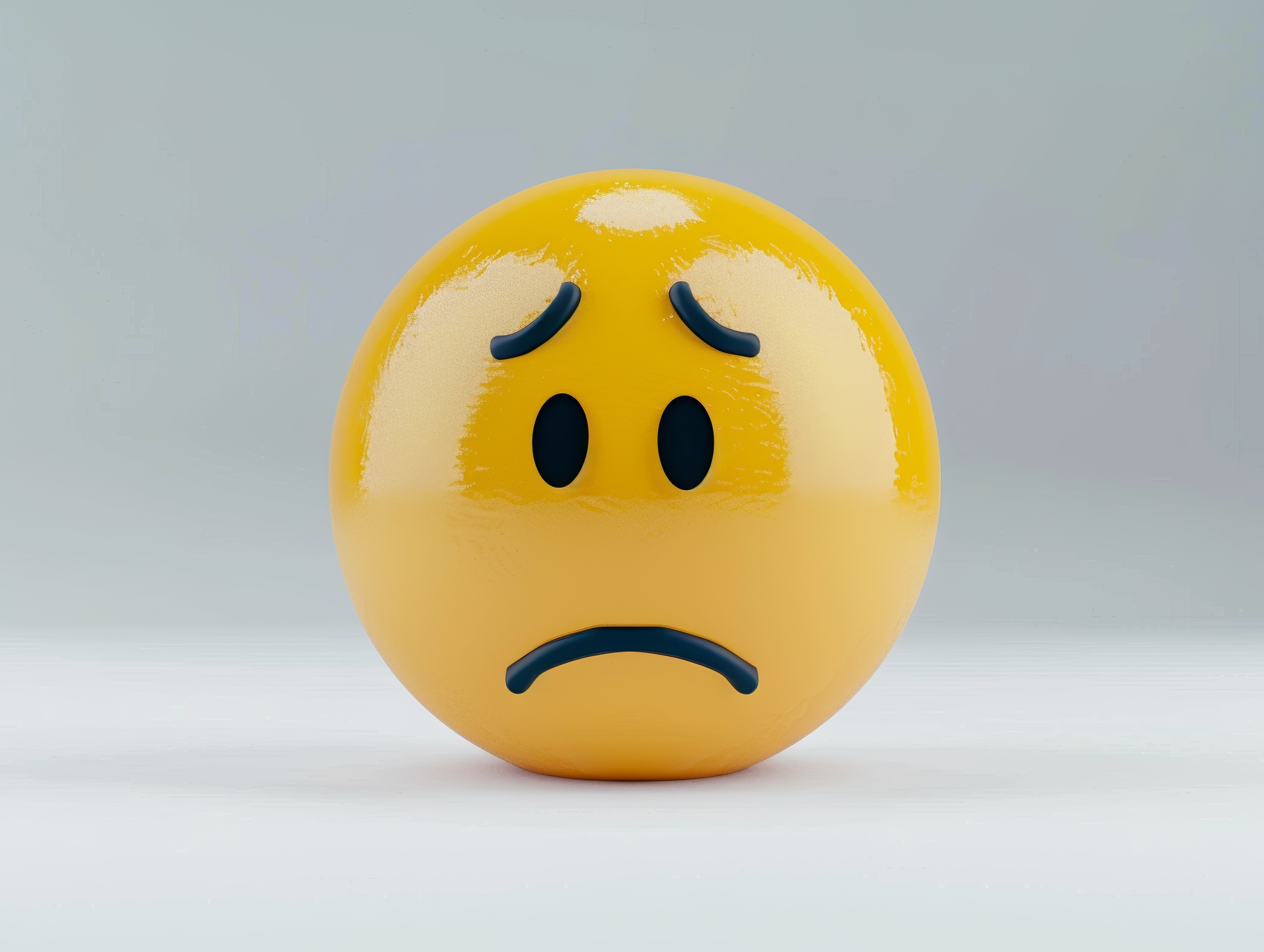 Sad Emoticon isolated