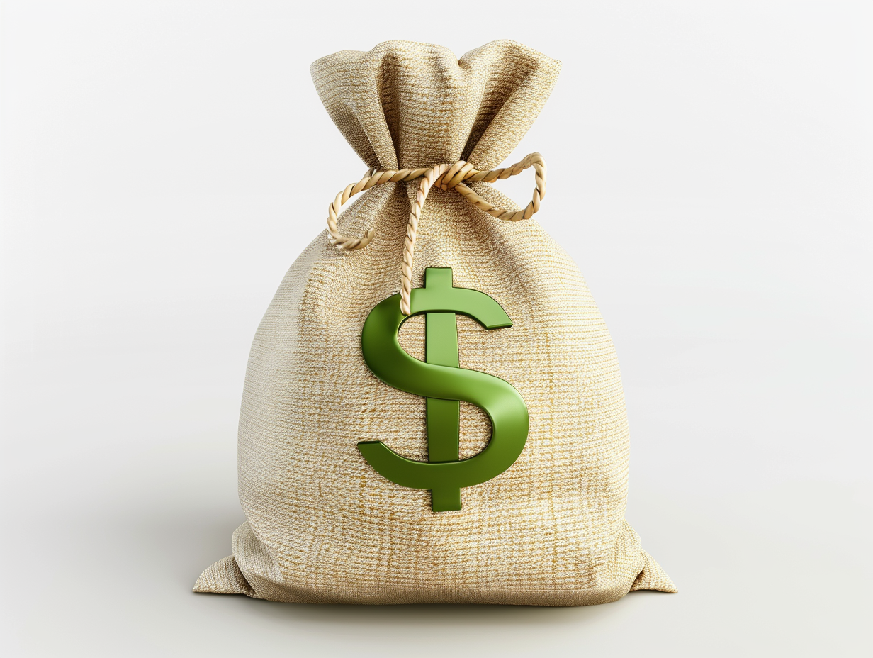 Traditional Money Bag for Storage and Security