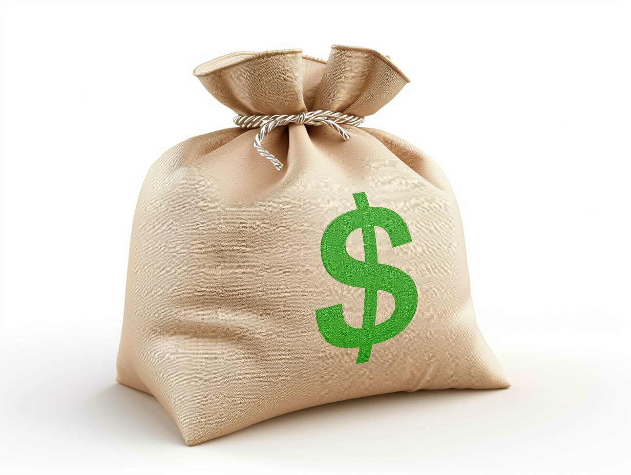 Traditional Money Bag for Storage and Security